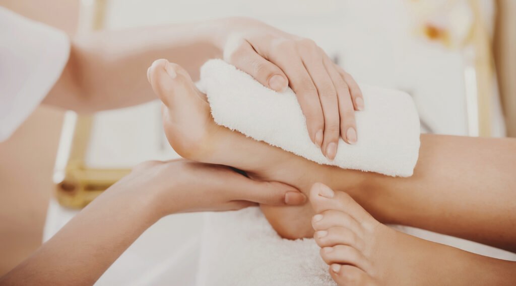 foot treatment Crafting Beauty, Caring Feet | We Care, We Create